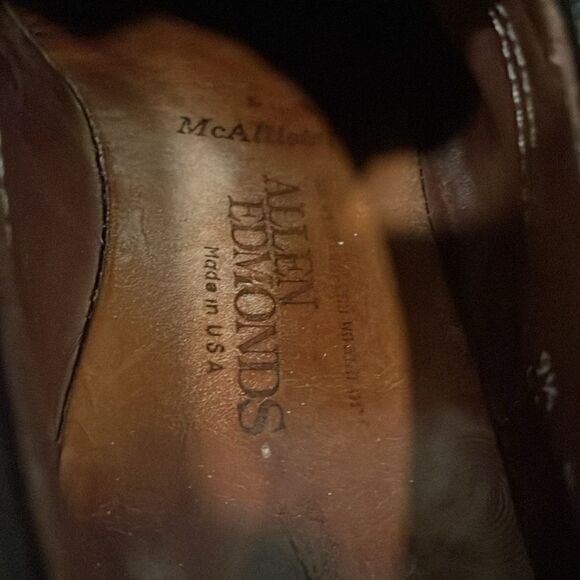 ALLEN EDMONDS McAllister 9.5 A shoes - Picture 10 of 10